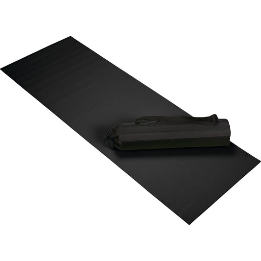 Front View of Black Cobra Fitness and (5mm) Yoga Mat