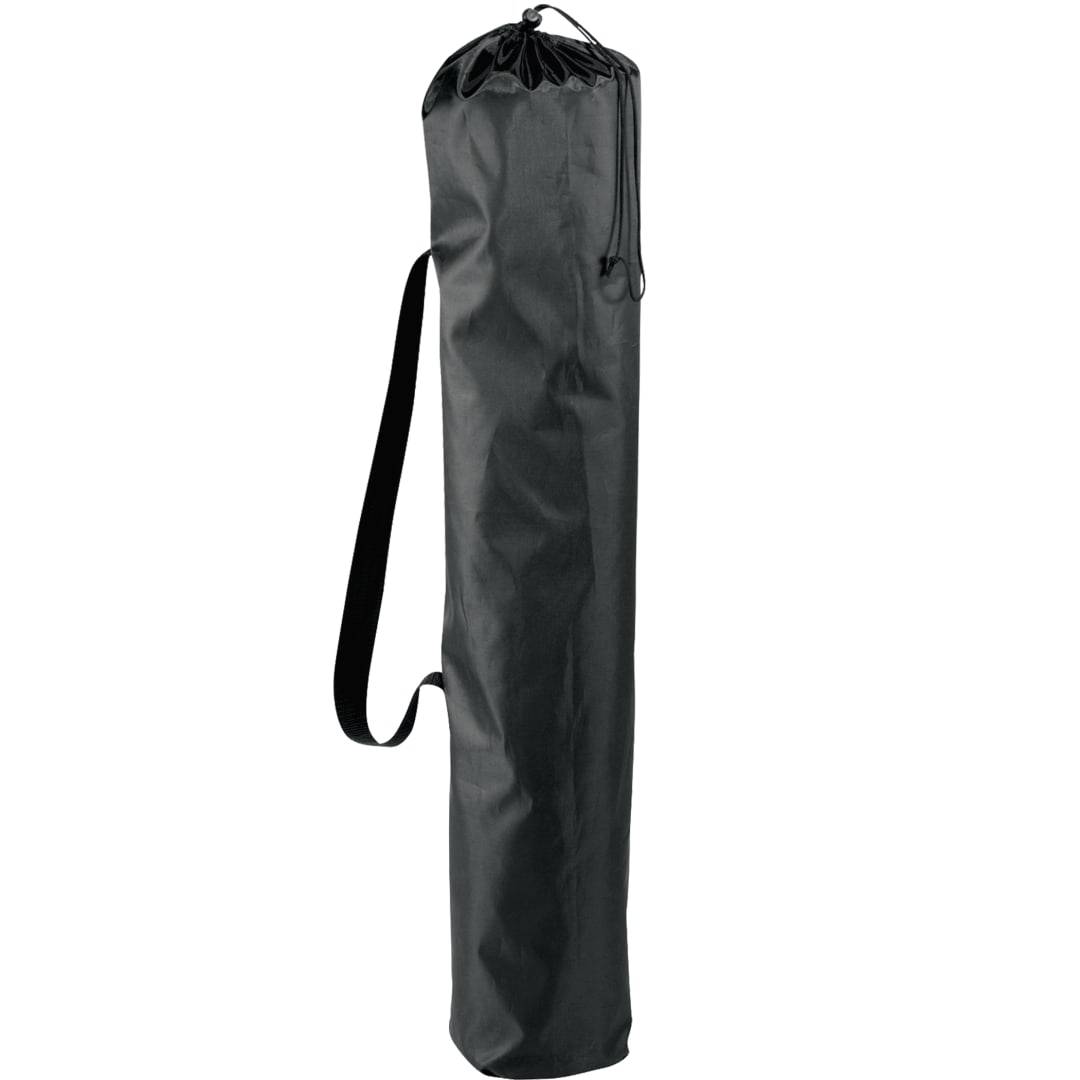 Front View of Black Fanatic Event Folding Chair