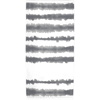 Good Vibes Cabana Stripe Beach Towel