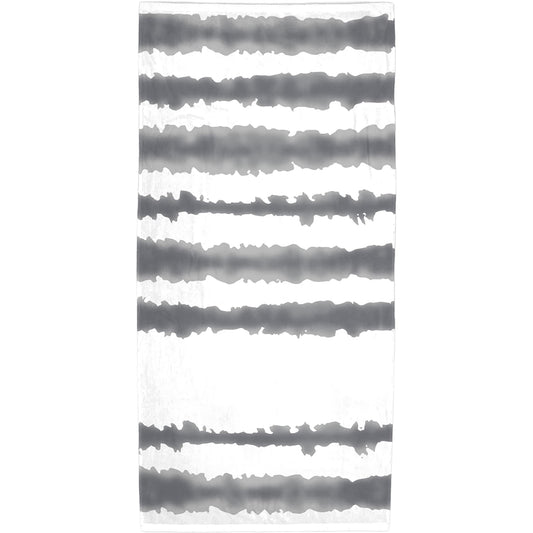 Good Vibes Cabana Stripe Beach Towel