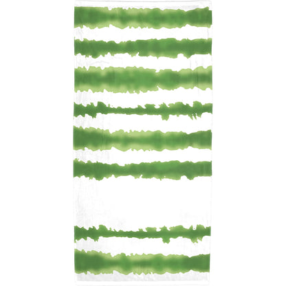 Good Vibes Cabana Stripe Beach Towel