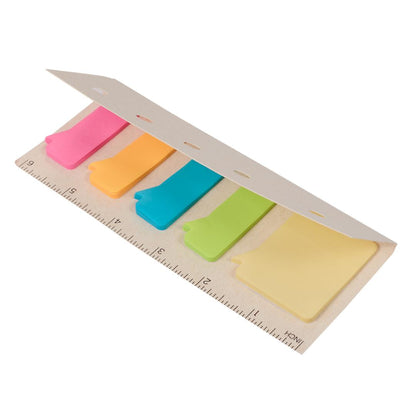Recycled Milk Carton Sticky Notes & Ruler Pad