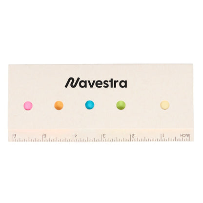 Recycled Milk Carton Sticky Notes & Ruler Pad