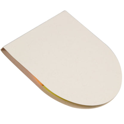 Recycled Milk Carton Round Sticky Notes Pad