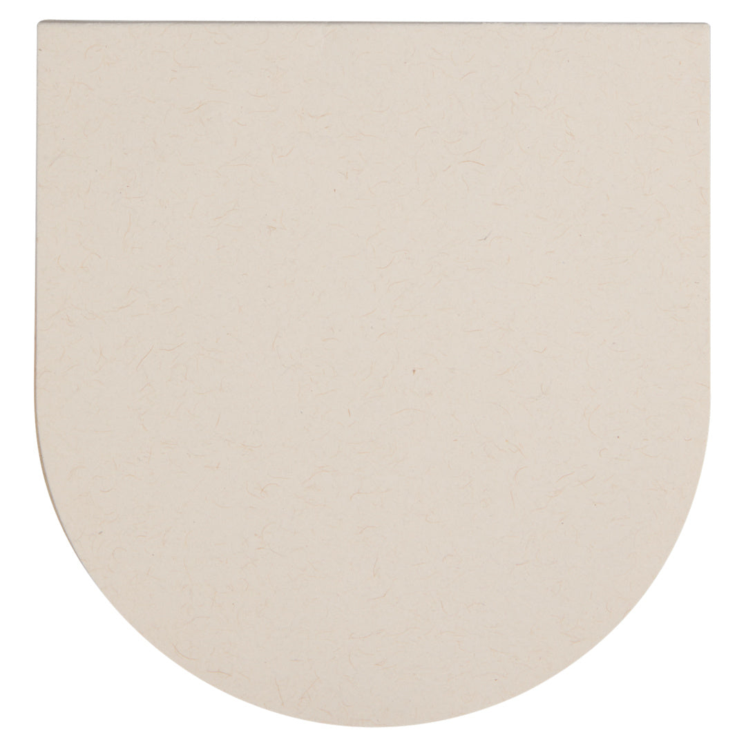 Recycled Milk Carton Round Sticky Notes Pad