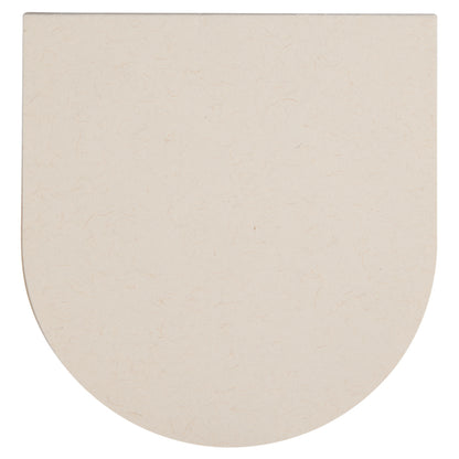 Recycled Milk Carton Round Sticky Notes Pad