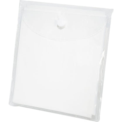 White Rally Disposable Poncho