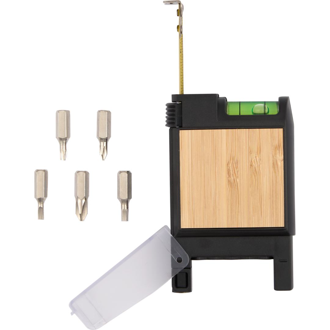 Front View of Black Recycled Combo Multi-Tool Set