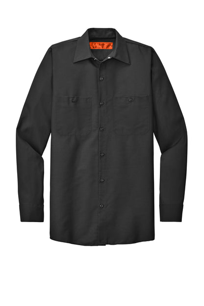 Red Kap Long Sleeve Industrial Work Shirt. SP14