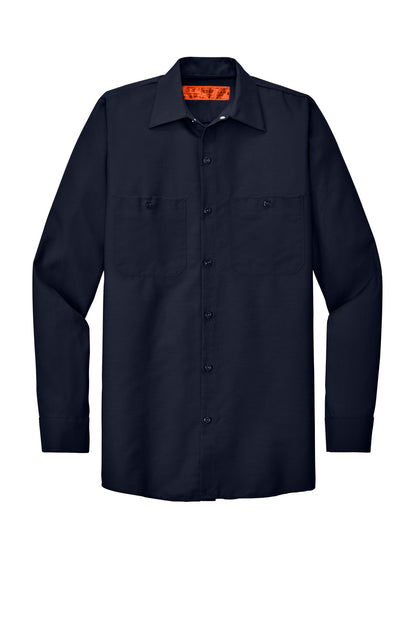 Red Kap Long Sleeve Industrial Work Shirt. SP14