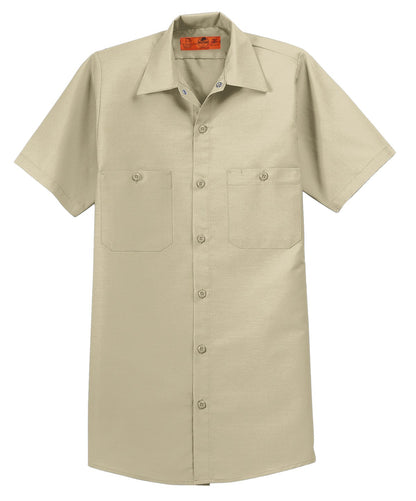 Red Kap Short Sleeve Industrial Work Shirt. SP24