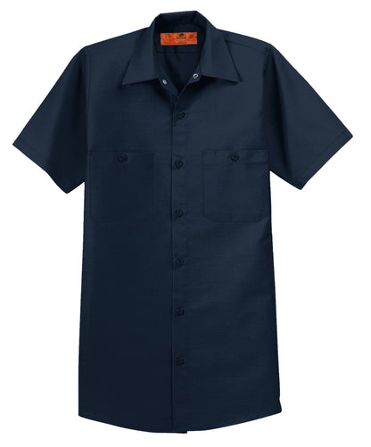 Red Kap Short Sleeve Industrial Work Shirt. SP24