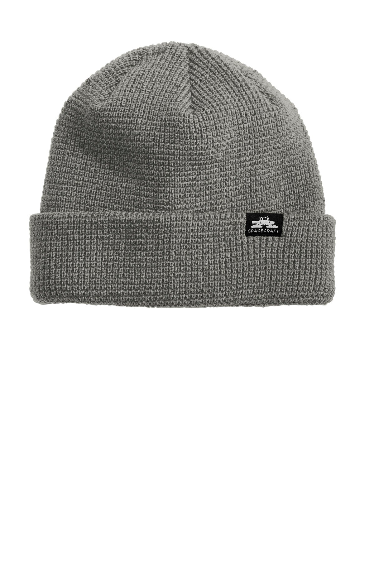 Front View of AlloyGray LIMITED EDITION Spacecraft Index Beanie SPC8
