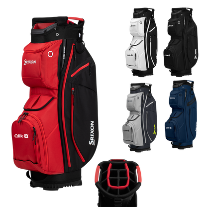 Black Black Srixon Signature Series Cart Bag