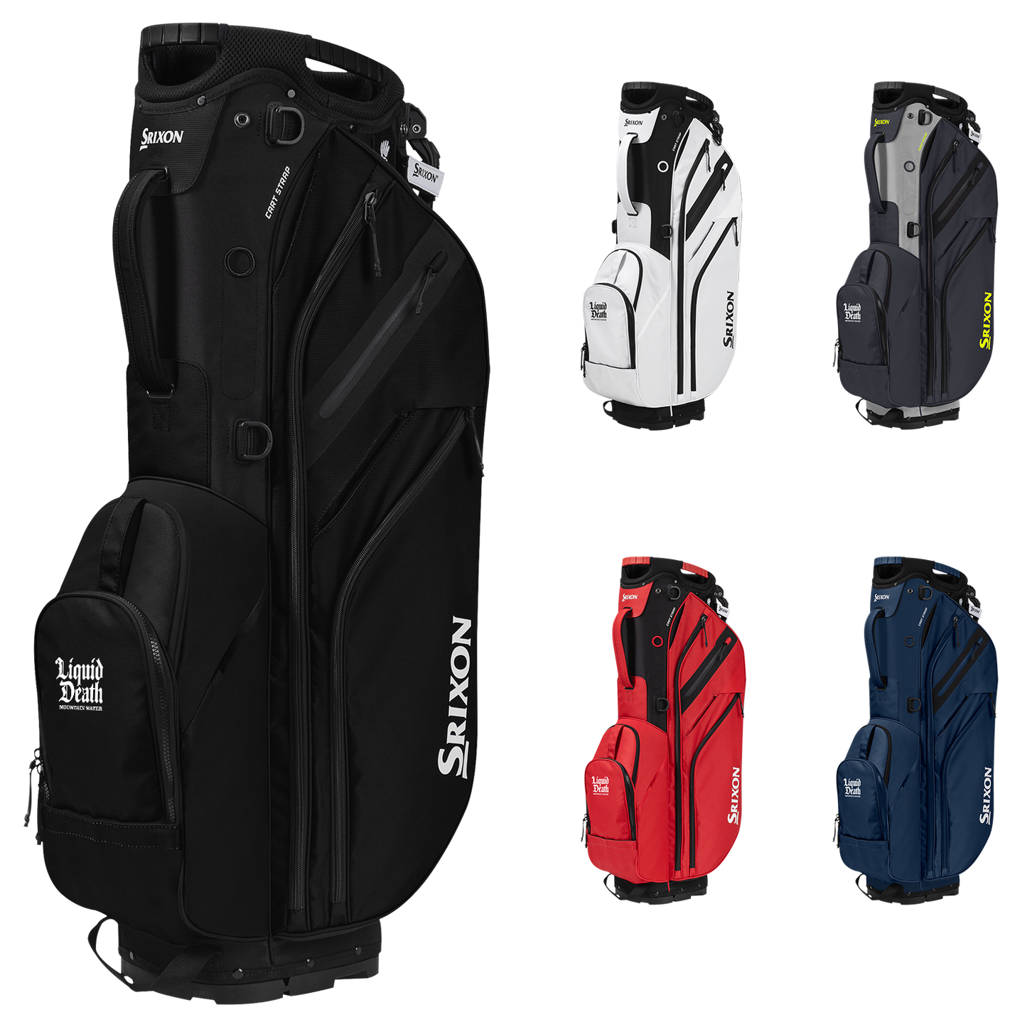 Black Black Srixon Signature Series Stand Bag