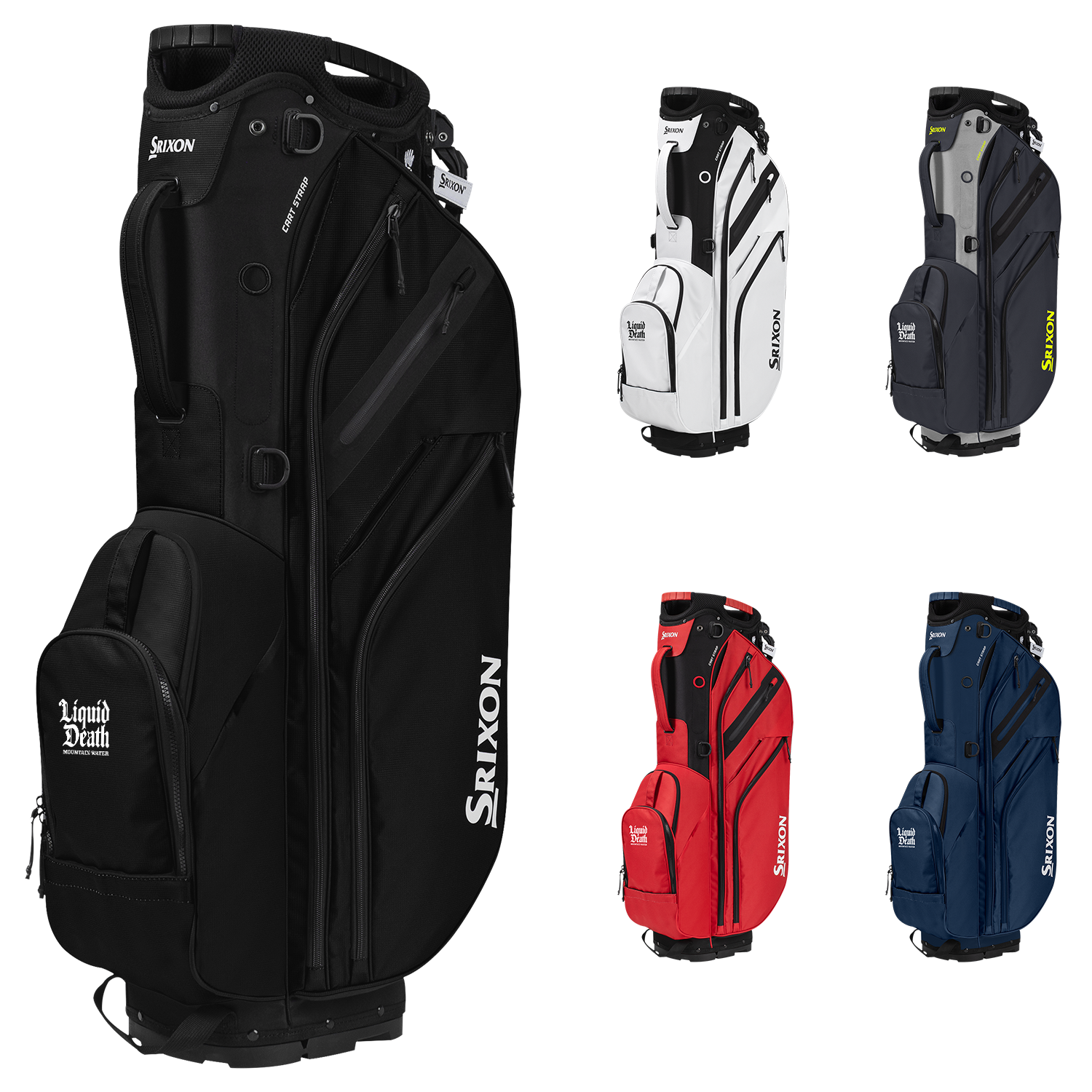Black Black Srixon Signature Series Stand Bag