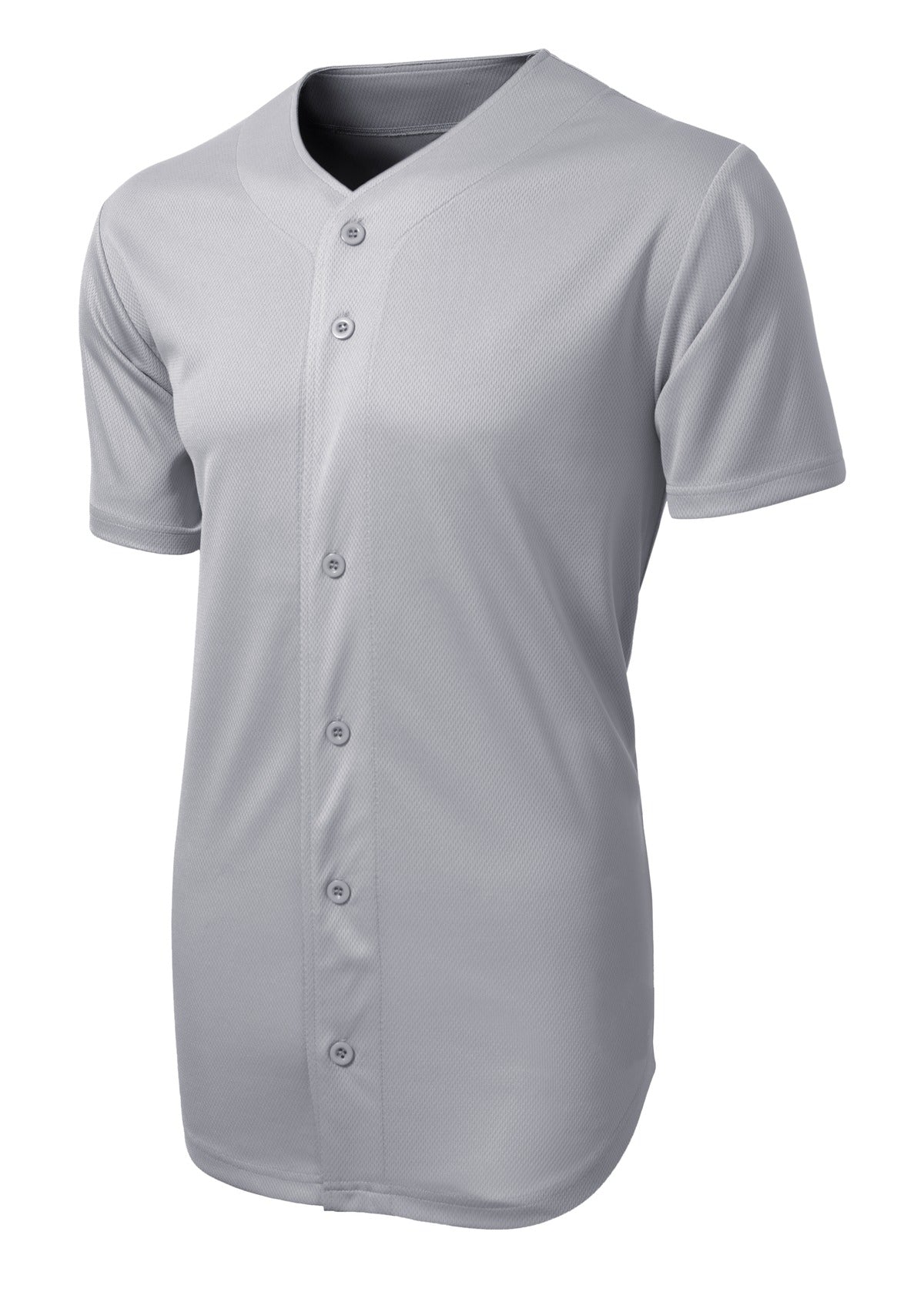 Sport-Tek PosiCharge Tough Mesh Full-Button Jersey. ST220