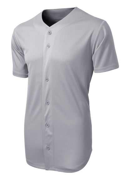 Sport-Tek PosiCharge Tough Mesh Full-Button Jersey. ST220