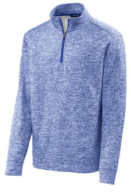 Sport-Tek PosiCharge Electric Heather Fleece 1/4-Zip Pullover. ST226