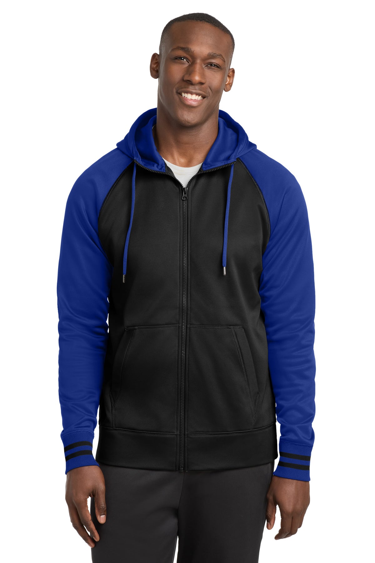 SanMar ST236_blacktrueroyal_model_front.jpg