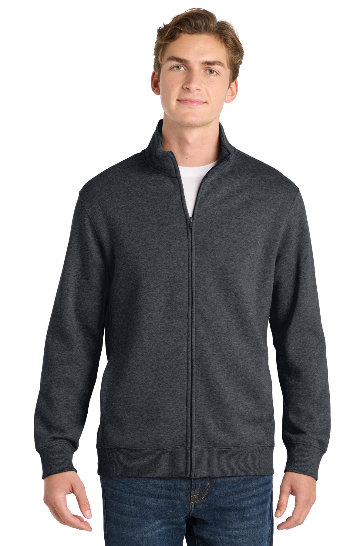 SanMar ST259_graphiteheather_model_front.jpg