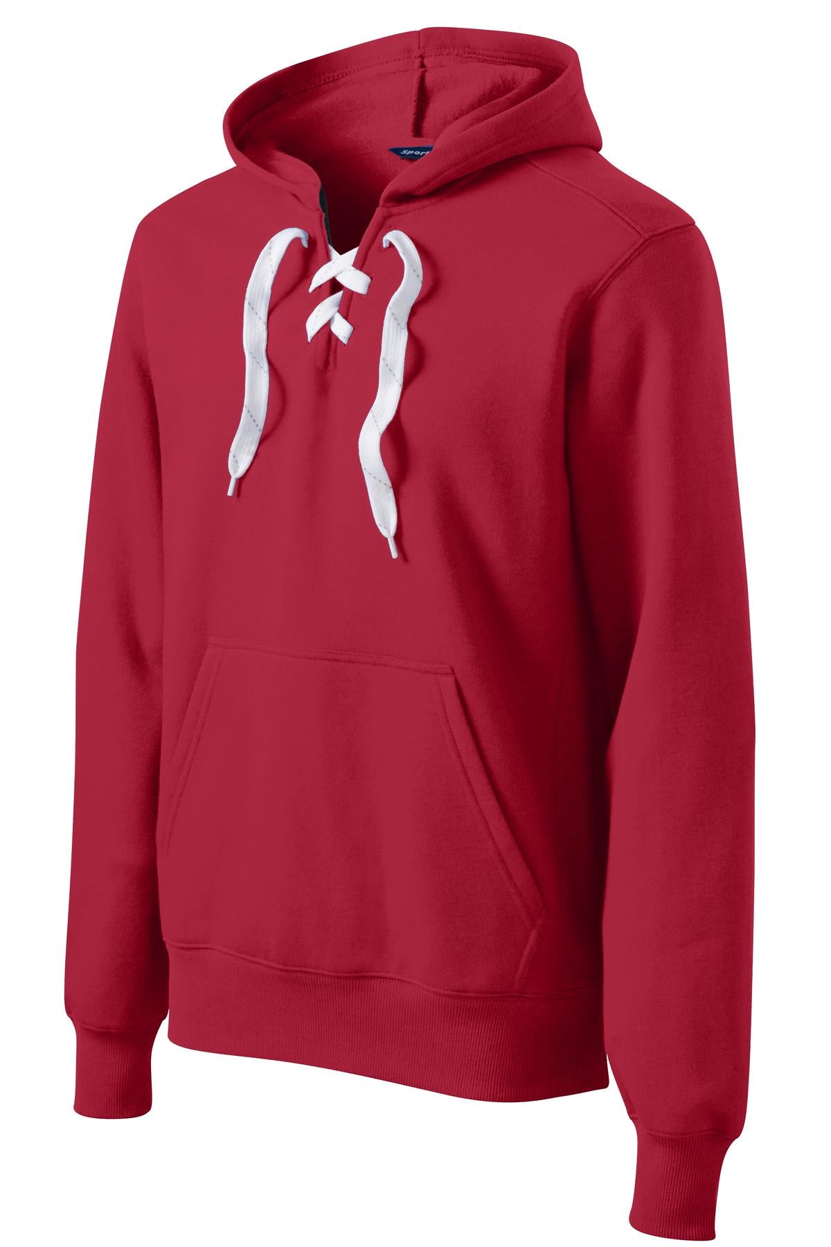Sport-Tek Lace Up Pullover Hooded Sweatshirt. ST271