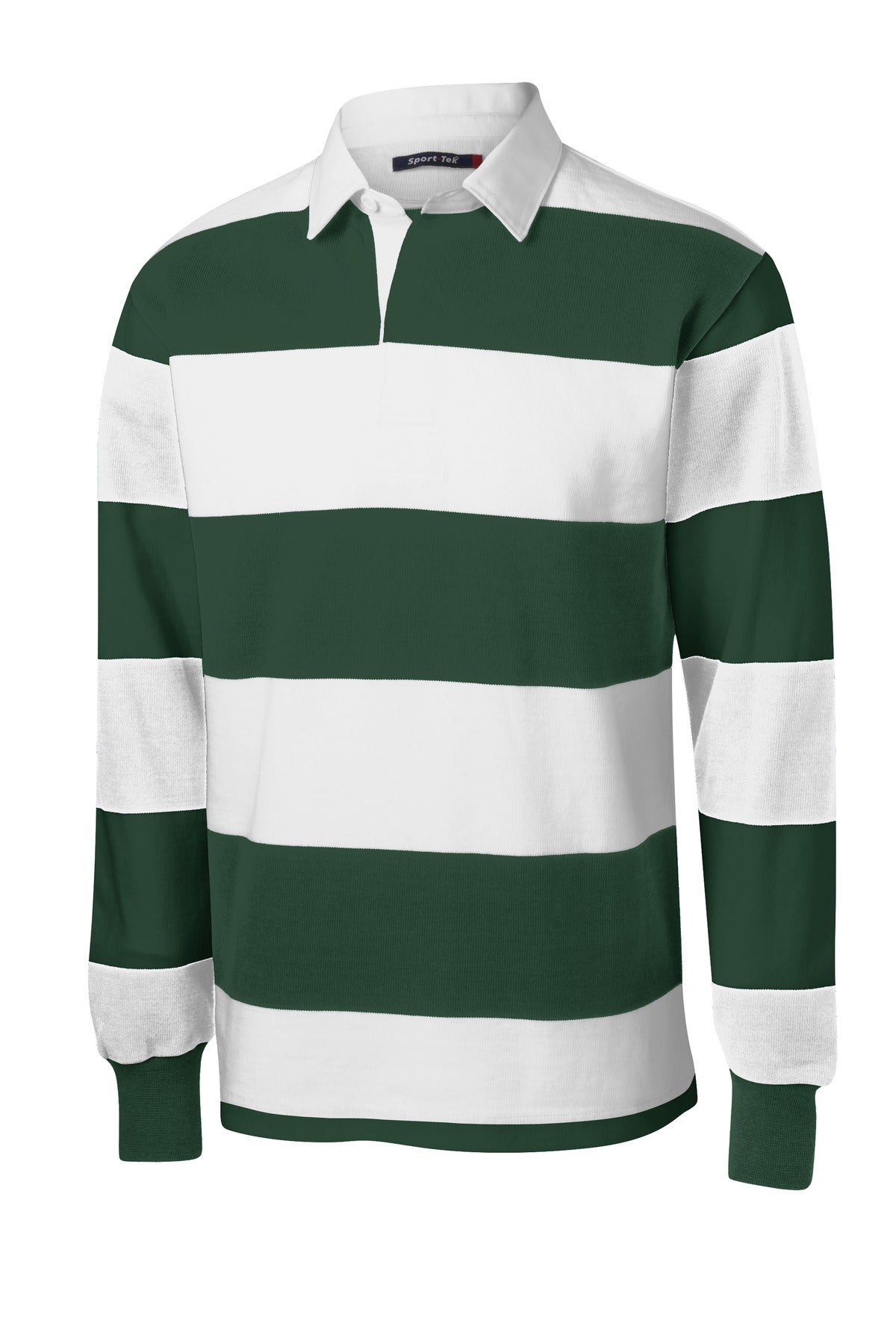 Sport-Tek Classic Long Sleeve Rugby Polo. ST301