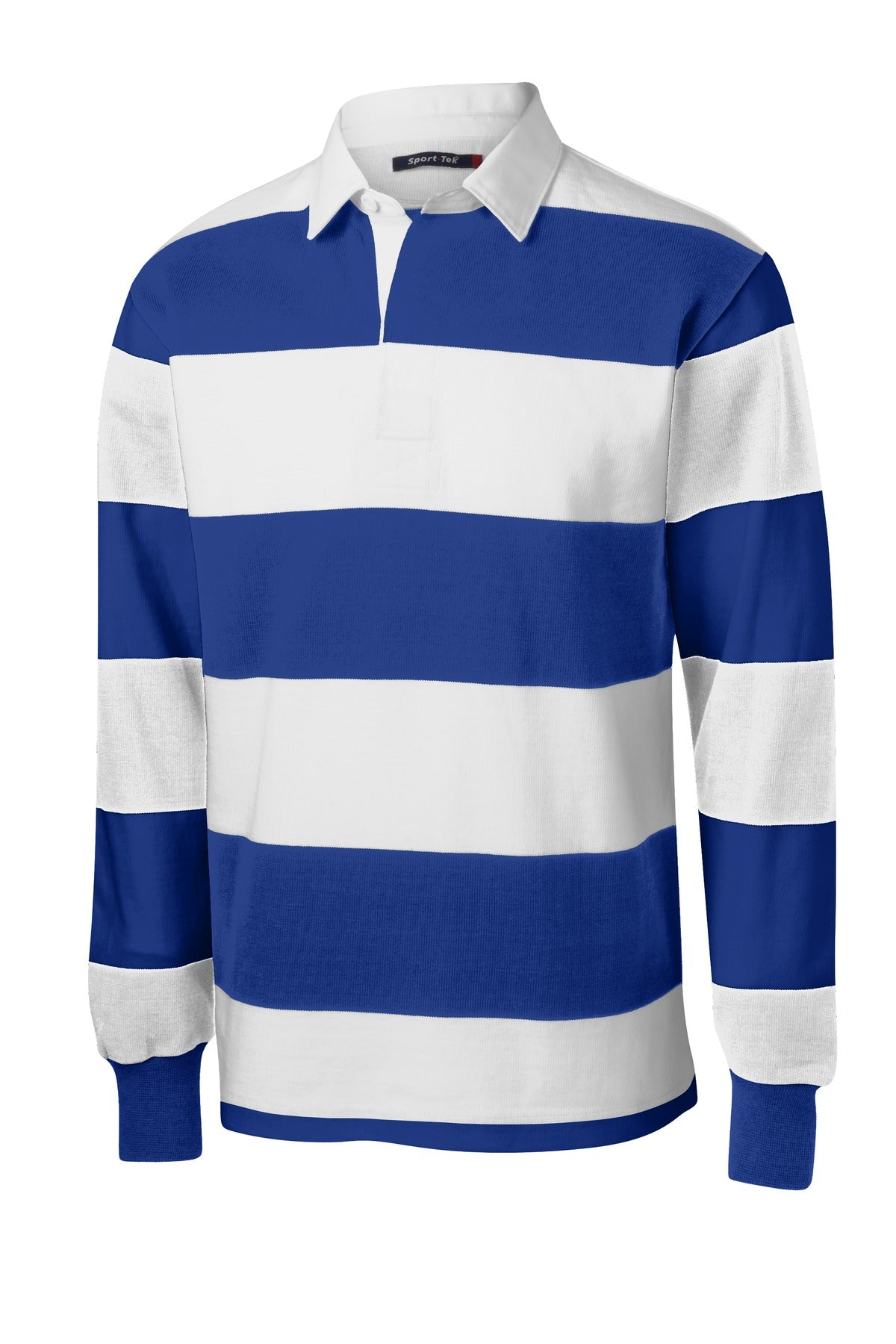 Sport-Tek Classic Long Sleeve Rugby Polo. ST301