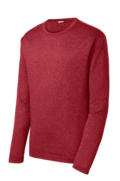 Sport-Tek Long Sleeve Heather Contender Tee. ST360LS