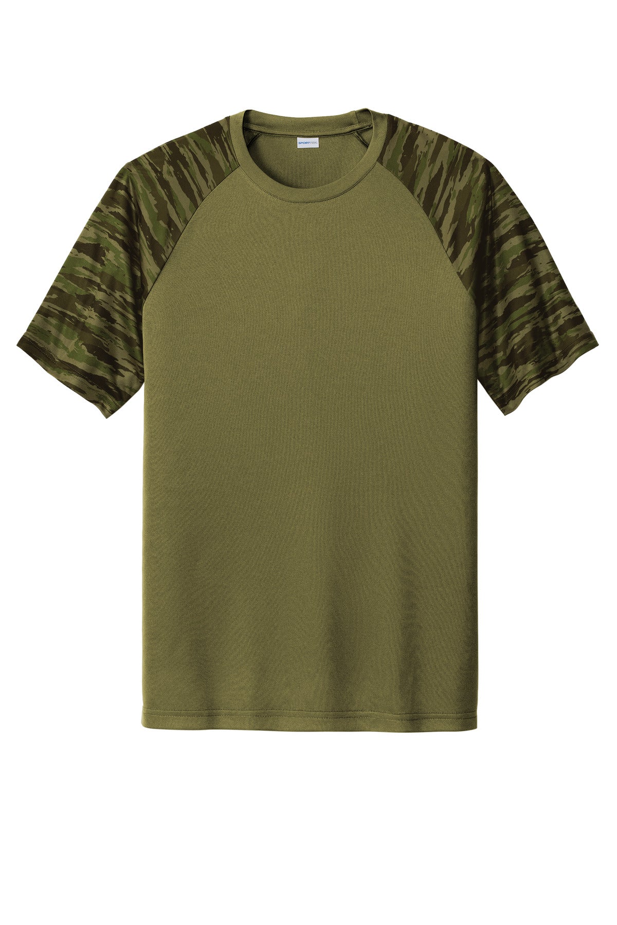 Sport-Tek Drift Camo Colorblock Tee ST376