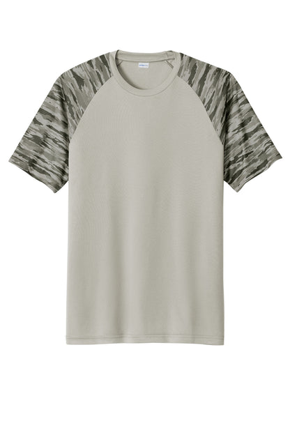 Sport-Tek Drift Camo Colorblock Tee ST376