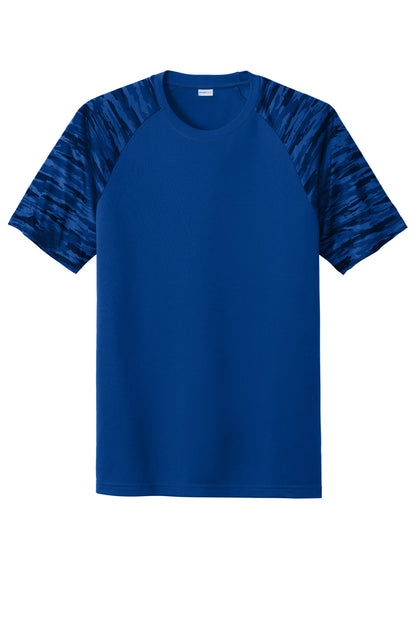 Sport-Tek Drift Camo Colorblock Tee ST376