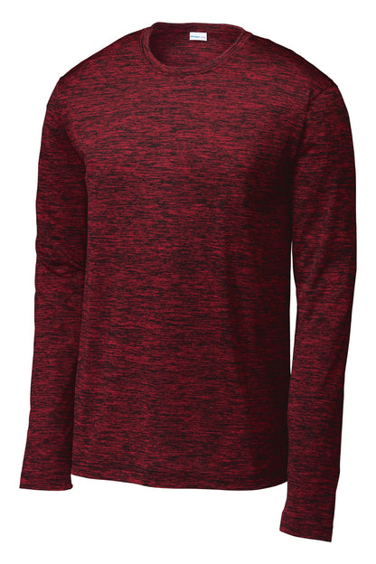 Sport-Tek PosiCharge Long Sleeve Electric Heather Tee. ST390LS