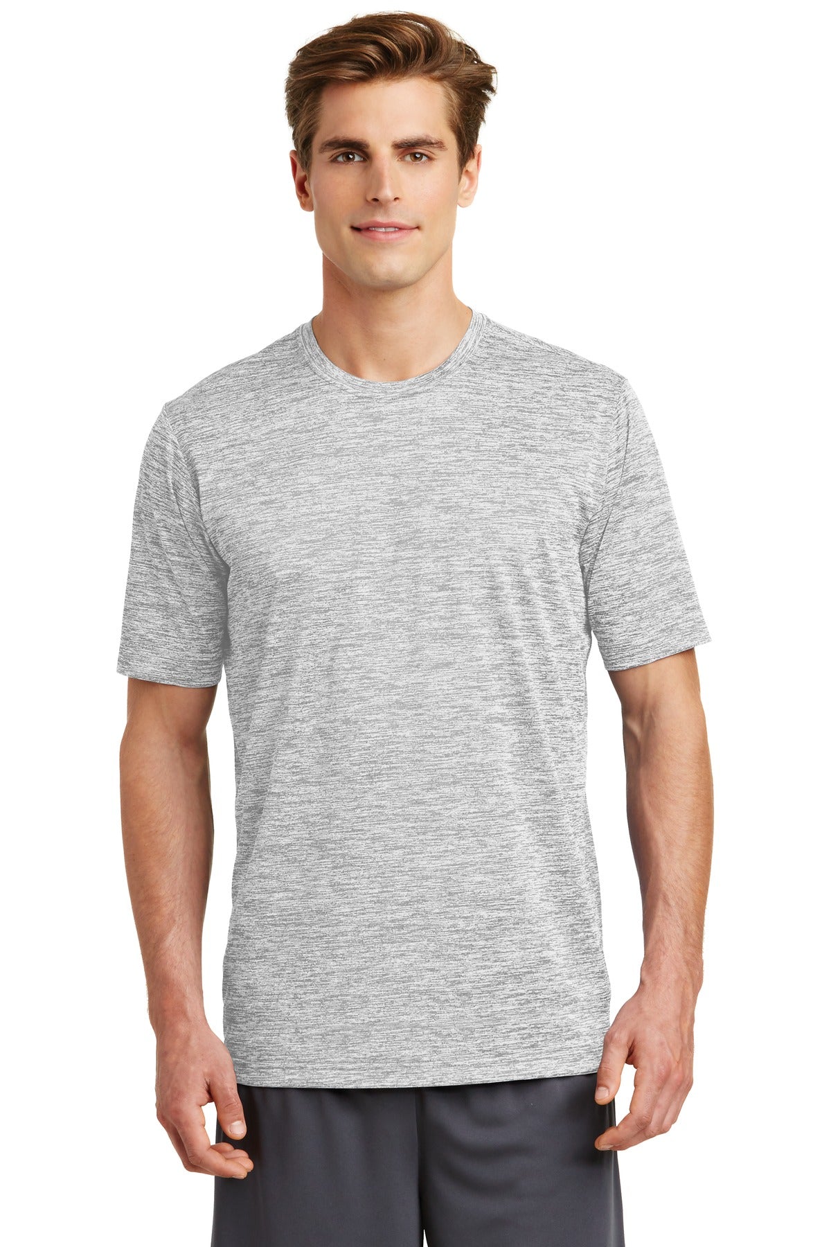 Sport-Tek PosiCharge Electric Heather Tee. ST390