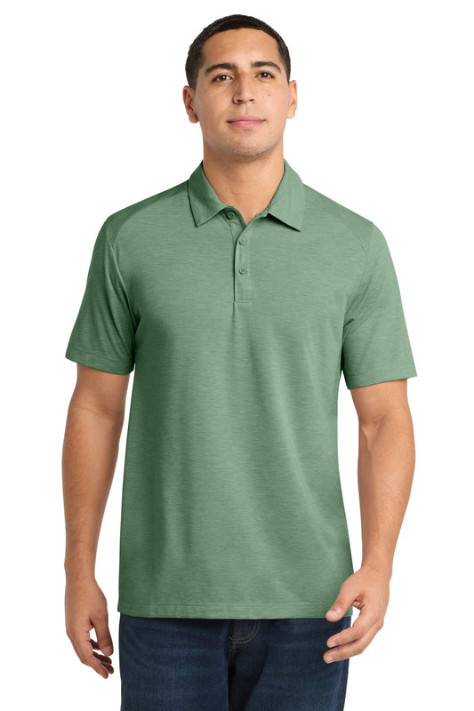 SanMar ST405_forestgreenheather_model_front.jpg