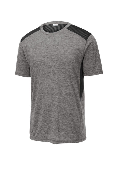 Sport-Tek PosiCharge Tri-Blend Wicking Draft Tee. ST410