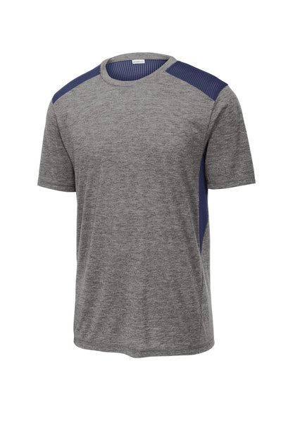 Sport-Tek PosiCharge Tri-Blend Wicking Draft Tee. ST410