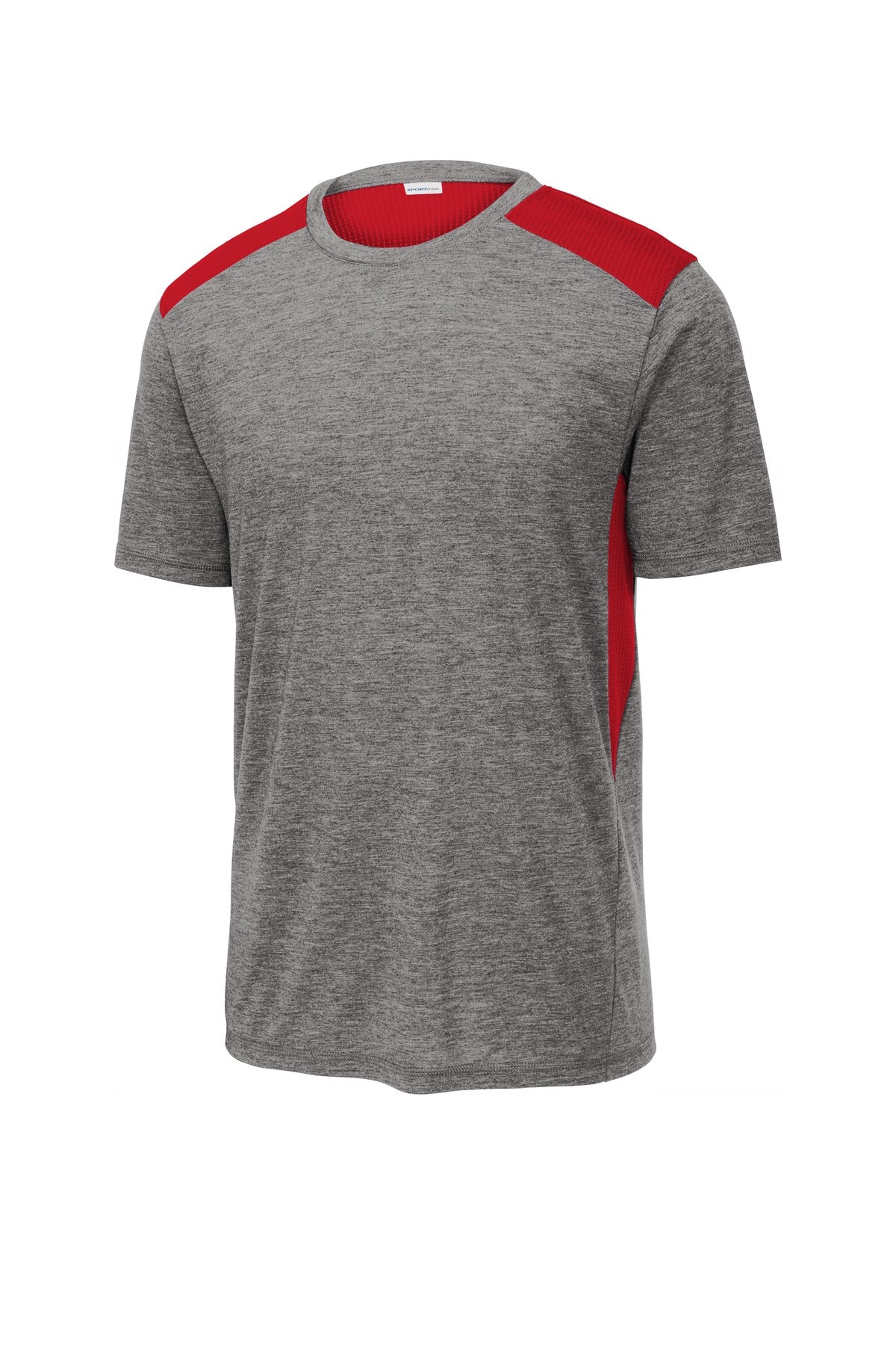 Sport-Tek PosiCharge Tri-Blend Wicking Draft Tee. ST410