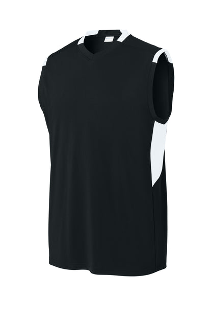 Sport-Tek Club Sleeveless V-Neck ST441