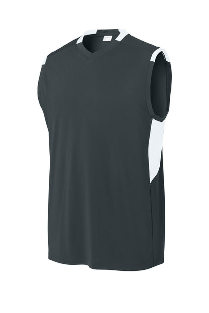 Sport-Tek Club Sleeveless V-Neck ST441