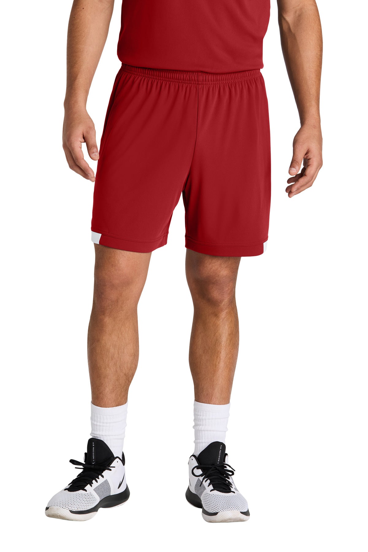 SanMar ST442_deepredwhite_model_front.jpg