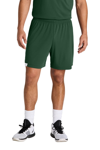 SanMar ST442_forestgreenwhite_model_front.jpg