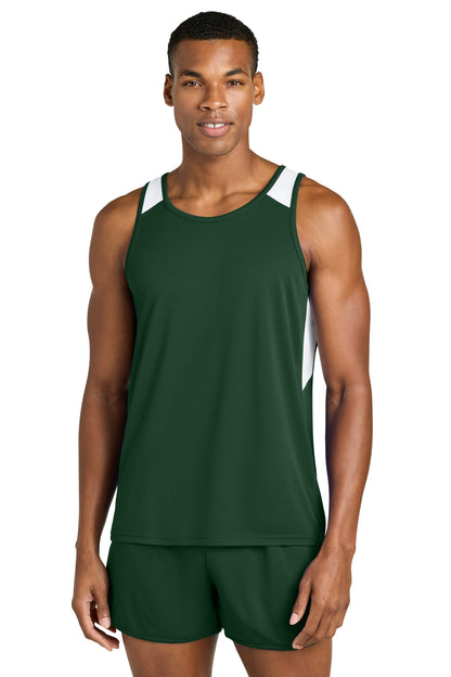 SanMar ST446_forestgreenwhite_model_front.jpg