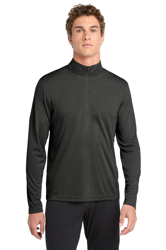 SanMar ST469_blackheather_model_front.jpg
