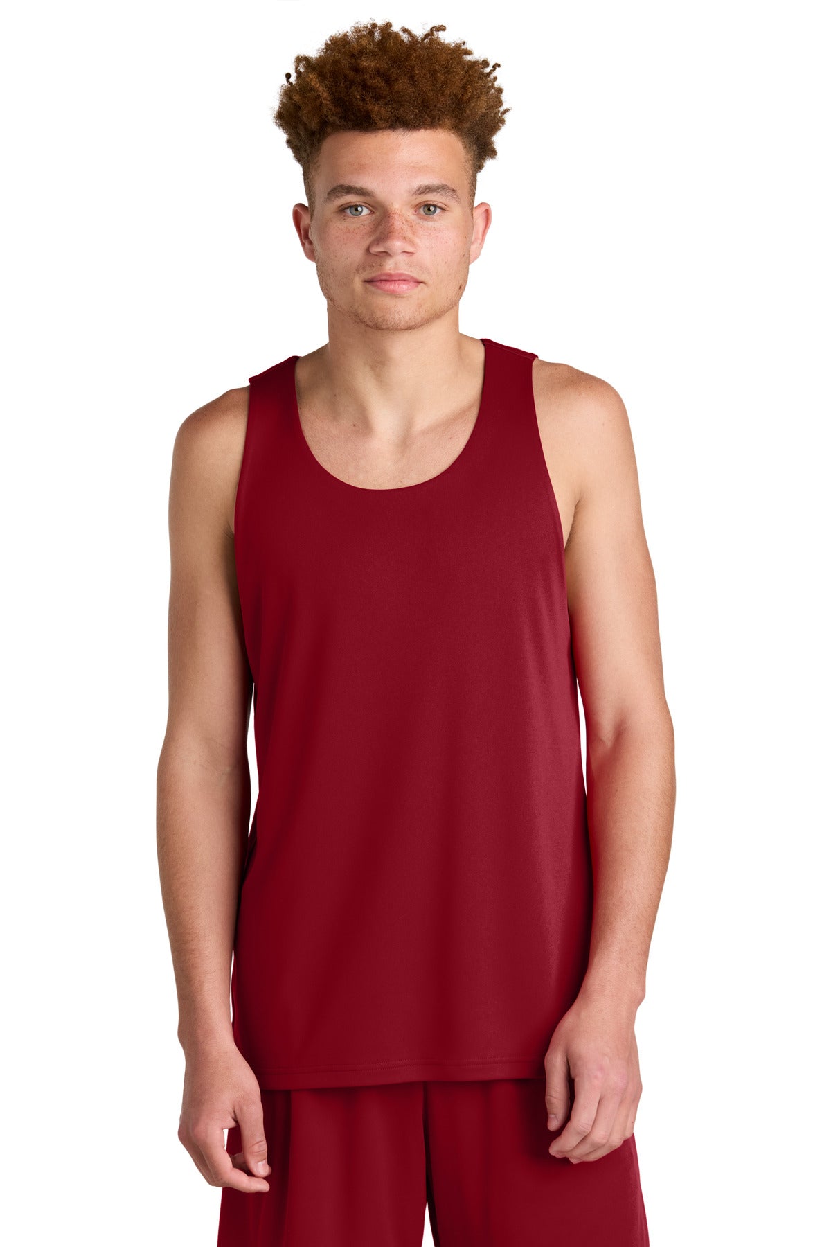 SanMar ST551_deepredblack_model_front.jpg