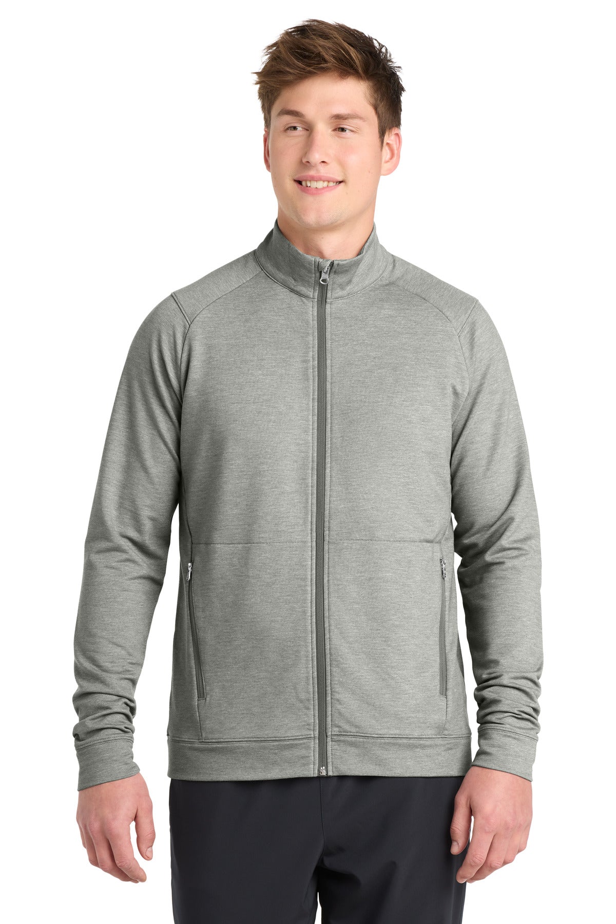 Sport-Tek Sport-Wick Flex Fleece Full-Zip. ST560