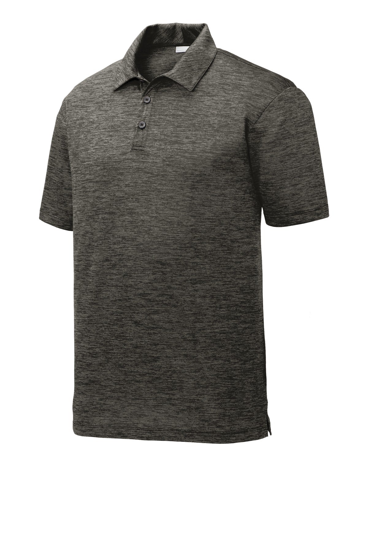 Sport-Tek PosiCharge Electric Heather Polo. ST590
