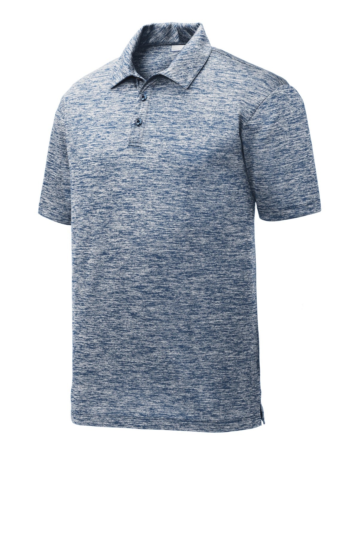 Sport-Tek PosiCharge Electric Heather Polo. ST590