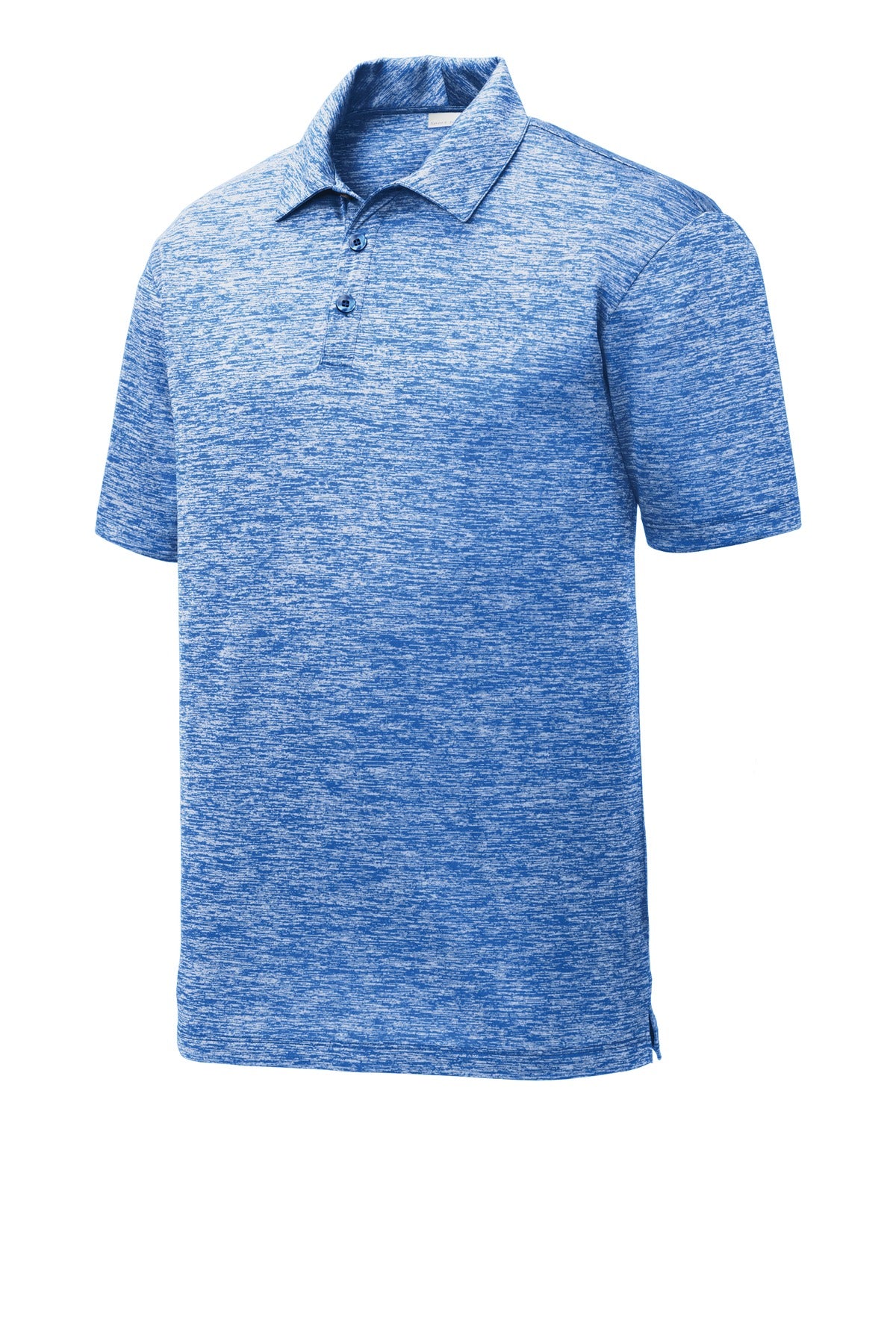 Sport-Tek PosiCharge Electric Heather Polo. ST590