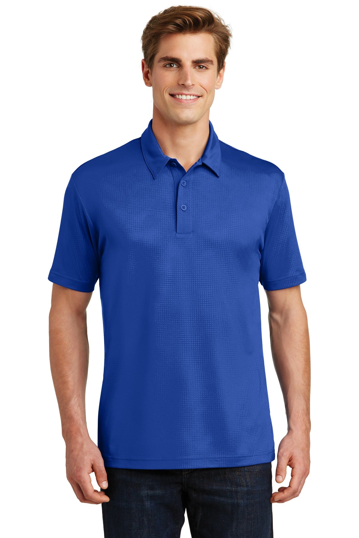 Sport-Tek Embossed PosiCharge Tough Polo . ST630
